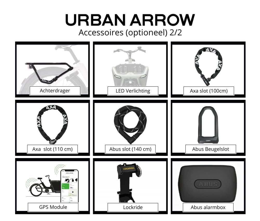 Simpel product + accukeuze + recyclingbijdrage + actiepakket + losse accessoires: